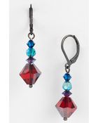 Dabby Reid Semi-Precious Crystal Drop Earrings - Lyst