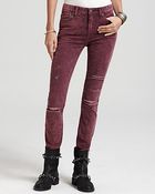 Free People Pants High Rise Skinny Stretch Corduroy - Lyst