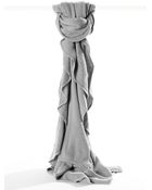 Banana Republic Ruffle Knit Scarf - Lyst