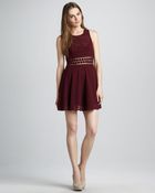 Free People Daisywaist Lace Dress Merlot - Lyst