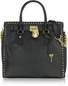 Michael Kors Michael Hamilton Whipped Leather Tote Bag - Lyst