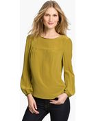 Trina Turk Linnet Silk Blouse - Lyst