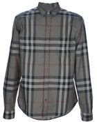 Burberry Brit Check Print Shirt - Lyst