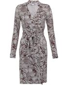 Diane von Furstenberg New Jeanne Two Wrap Dress - Lyst