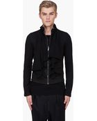 Gareth Pugh Black Frill Collar Jacket - Lyst