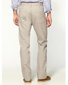 Levi's 505 Bedford Cord Straight Pants - Lyst