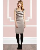 Coast Alva Duchess Satin Dress - Lyst