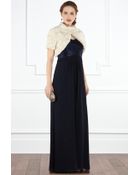Coast Rachella Fur Cover Up - Lyst