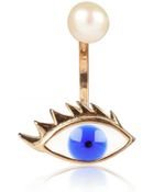 Delfina Delettrez Eye & Pearl Mono Earring - Lyst