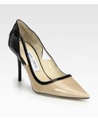 Jimmy Choo Visor Patent Leather Pumps - Lyst