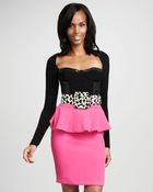 Alice + Olivia Peplum Skirt - Lyst