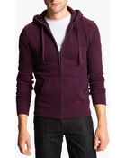 Burberry Brit Zip Hoodie - Lyst