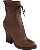 Haider Ackermann Laceup Back Ankle Boot - Lyst
