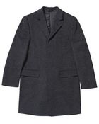 French Connection Three Quarter Overcoat - Lyst