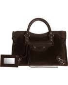 Balenciaga Baby Daim Classic City - Lyst