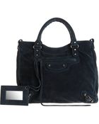 Balenciaga Baby Daim Classic Velo - Lyst
