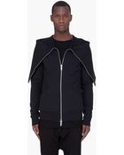 Gareth Pugh Black Tube Collar Jacket - Lyst