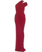 Donna Karan New York Draped One Shoulder Gown - Lyst
