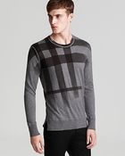 Burberry Brit Udimore Exaggerated Check Sweater - Lyst