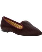 Avec Moderation Pony Hair Slipper - Lyst