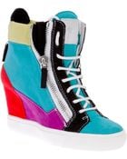 Giuseppe Zanotti Hidden Wedge Sneakers - Lyst