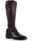 Belstaff Trialmaster Biker Boots - Lyst