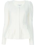 Carven Peplum Jacket - Lyst
