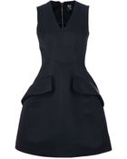 McQ by Alexander McQueen Structured A-Line Dress - Lyst
