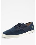 Lacoste Andover Mens Plimsolls - Lyst