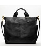 Coach Bleecker Legacy Leather Utility Tote - Lyst