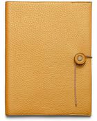 Coach Bleecker Pebbled Leather A5 Notebook - Lyst