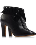 Moschino Cheap & Chic Ankle Boots - Lyst