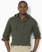 Ralph Lauren Polo Longsleeved Cotton Hooded Henley - Lyst