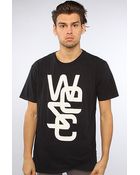Wesc The Overlay Tee in Black - Lyst