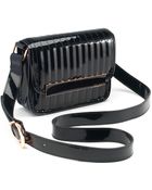 Ted Baker Ted Baker Puca Patent Quilted Crossbody Bag - Lyst