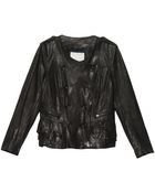 3.1 Phillip Lim Motorcycle Leather Jacket - Lyst
