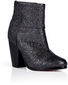 Rag & Bone Gunmetal Crinkle Classic Newbury Boots - Lyst