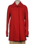 M. Grifoni Denim Midlength Coat - Lyst