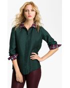 Gibson Mixed Print Shirt - Lyst