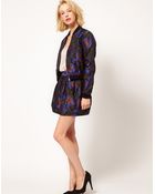 ASOS Collection Asos Premium Floral Mini Skirt - Lyst