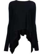 Rick Owens Jagged Sweater - Lyst
