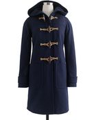 J.Crew Toggle Coat in Woolcashmere with Thinsulate - Lyst