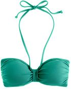 J.Crew Pintuck Padded Bandeau Top - Lyst