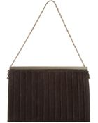 L'Wren Scott Ribbed Clutch - Lyst