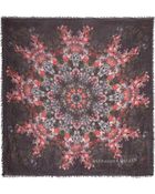 Alexander McQueen Printed Modal and Cashmereblend - Lyst