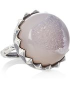 Bottega Veneta Sterling Silver Agate Ring - Lyst