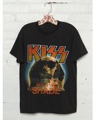 Free People Vintage Kiss Graphic Tee - Lyst