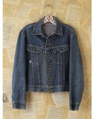 Free People Vintage Lee Denim Jacket - Lyst