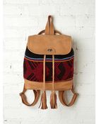 Free People Sadie Print Backpack - Lyst