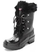 Hunter Cathie Boots with Fur Trim - Lyst